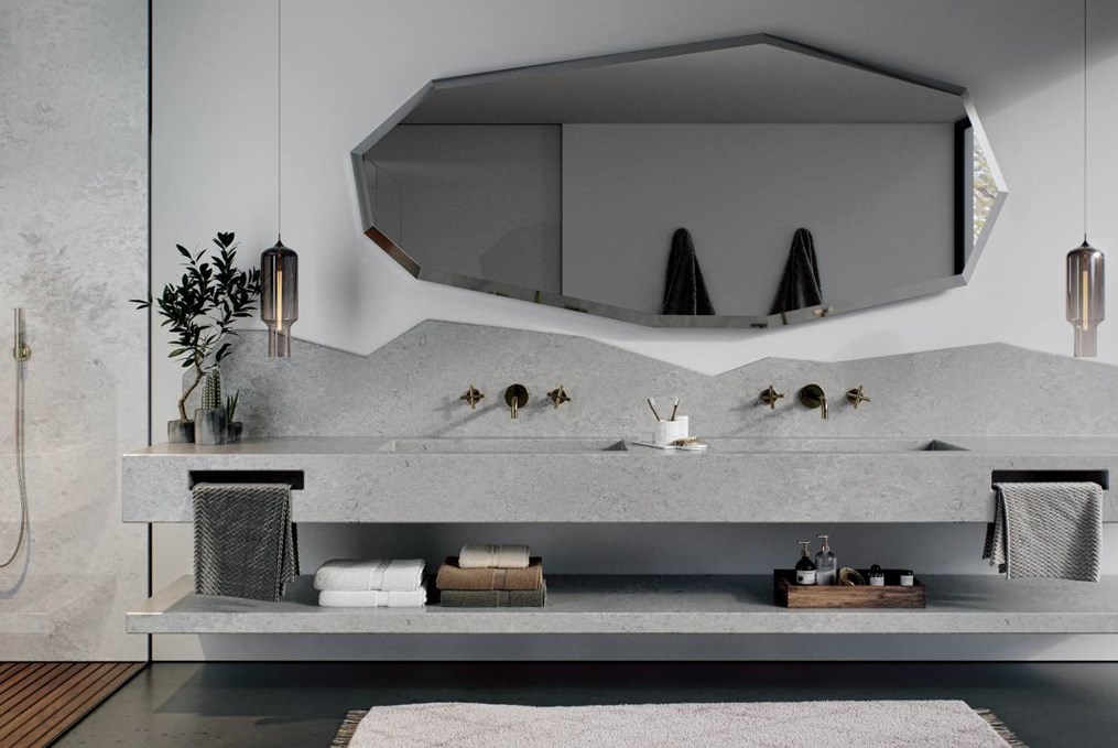 Airy Concrete 4044 Caesarstone composiet keukenblad