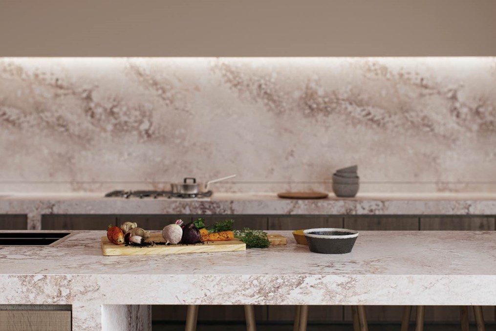 Excava 4046 Caesarstone composiet keukenblad