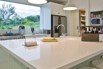 Pure White Extra 1141 Caesarstone composiet keukenblad