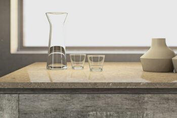 Shitake 4230Caesarstone composiet keukenblad